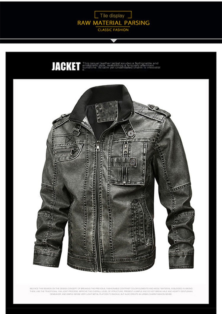 Elegant Leather Jacket