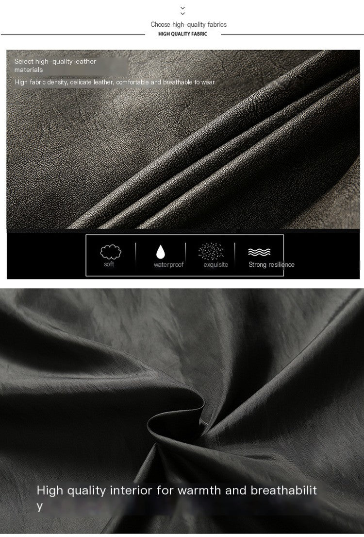 Elegant Leather Jacket