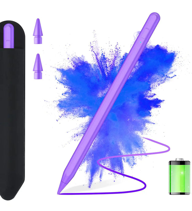 Stylus Pen for iPad 2018-2024 with Palm Rejection, Apple Pencil for Apple iPad 10th/9th/8th/7th/6th Gen, iPad Pro 11/12.9 inch, New iPad Air 2024 11&13-inch(M2) /5th/4th/3th Gen, iPad Mini 6th/5th Gen