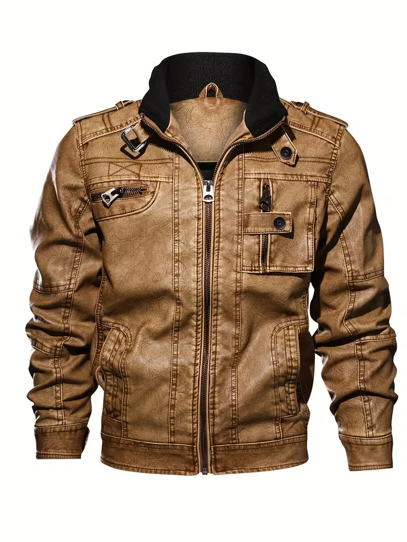 Elegant Leather Jacket