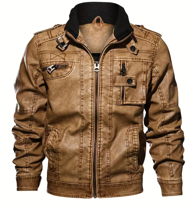 Elegant Leather Jacket