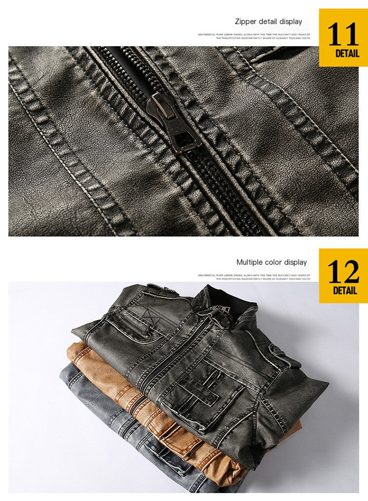 Elegant Leather Jacket